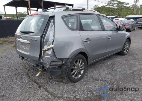 2012 Hyundai Elantra Touring Gls from USA, damaged, VIN KMHDC8AE7CU133378